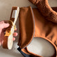 leichter Hundemantel CosyShell light cognac
