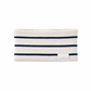 Hundeloop Frottee dry stripes dunkelblau - weiß