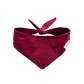 Hundehalstuch Cord bordeaux
