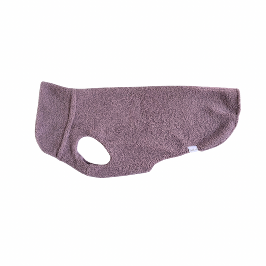 SALE Hundepullover CosyShirt stay warm Teddy blush Gr 11, Kragennaht zu breit