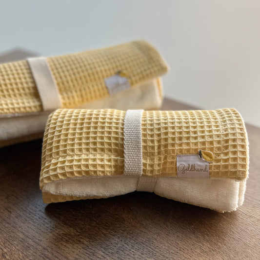 Pfotenhandtuch paw towel lemon