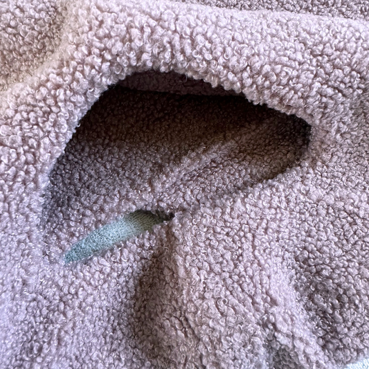 SALE Hundepullover CosyShirt stay warm Teddy blush Gr 11, kleine Falte innen