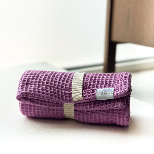 Pfotenhandtuch paw towel lila