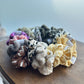 Scrunchie French Terry spring bloom