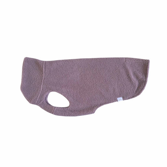 SALE Hundepullover CosyShirt stay warm Teddy blush Gr 12, Tunnelzug fehlerhaft
