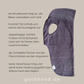 Hundebademantel CosyShirt dry quiet purple