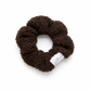 Scrunchie Teddy dunkelbraun
