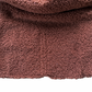 SALE CosyShirt warm Teddy cognac, Gr 13, Tunnelzug leicht wellig - (1)