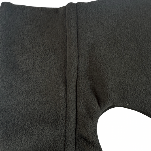 SALE CosyShirt "stay warm" Fleece moos, Gr 9, Kragennaht nicht perfekt (7)