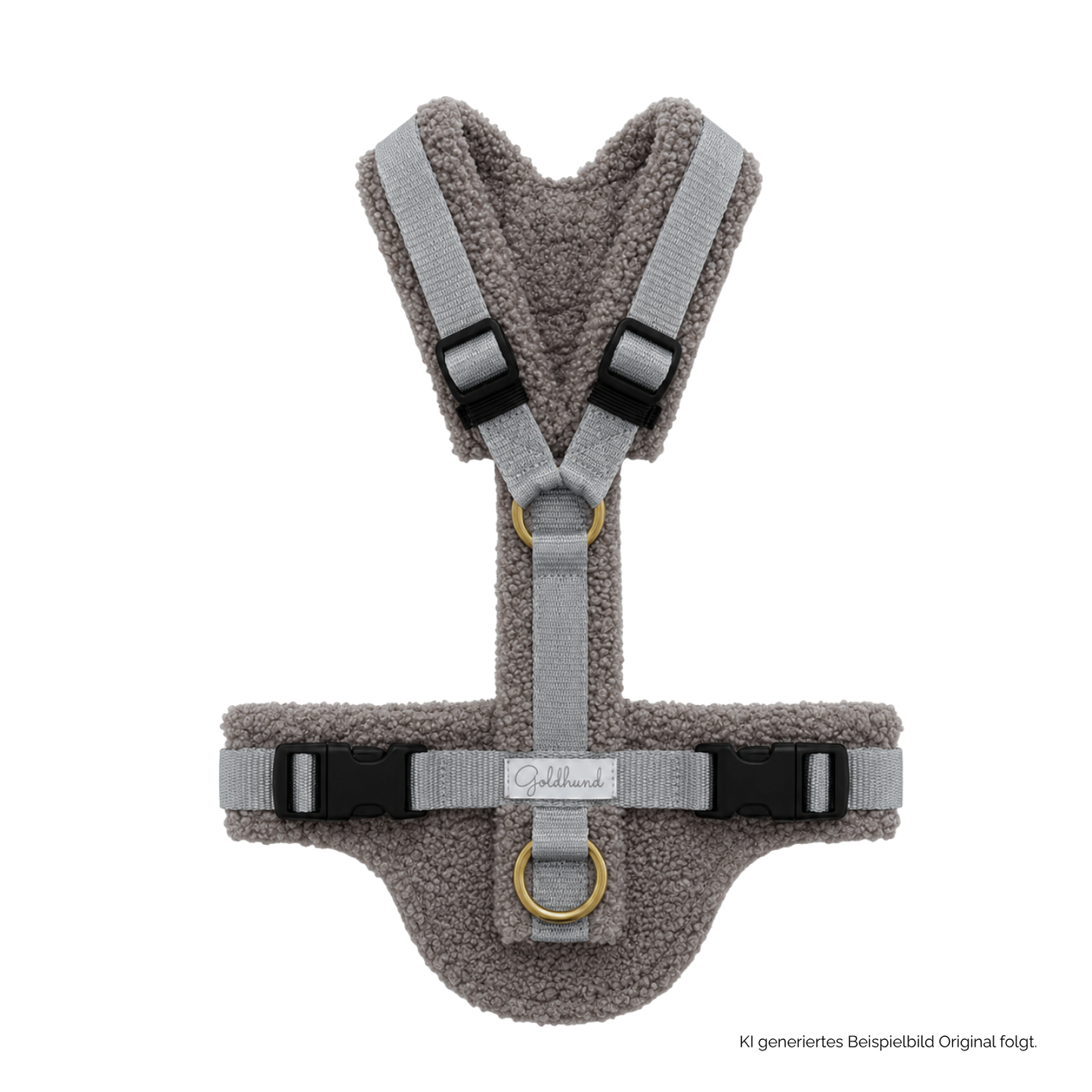 Hundegeschirr CARE Teddy taupe