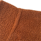 SALE CosyShirt warm Teddy cognac, Gr 11, Kragennaht - (6)