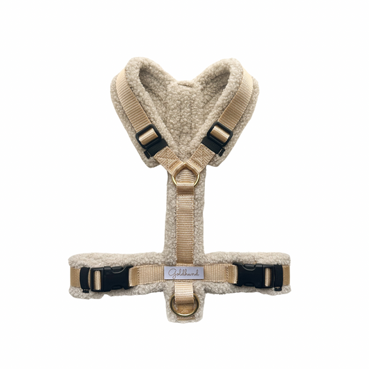 Hundegeschirr Teddy beige