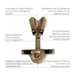 Hundegeschirr CARE outdoor beige