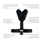 Hundegeschirr PURE outdoor schwarz