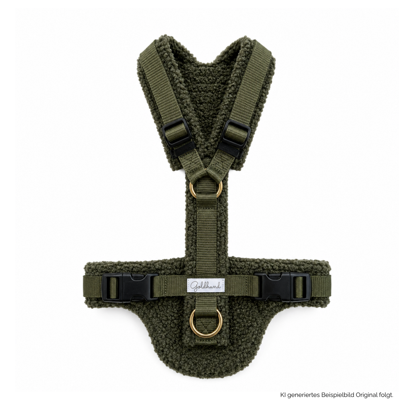 Hundegeschirr CARE Teddy moos