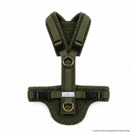 Hundegeschirr CARE Teddy moos