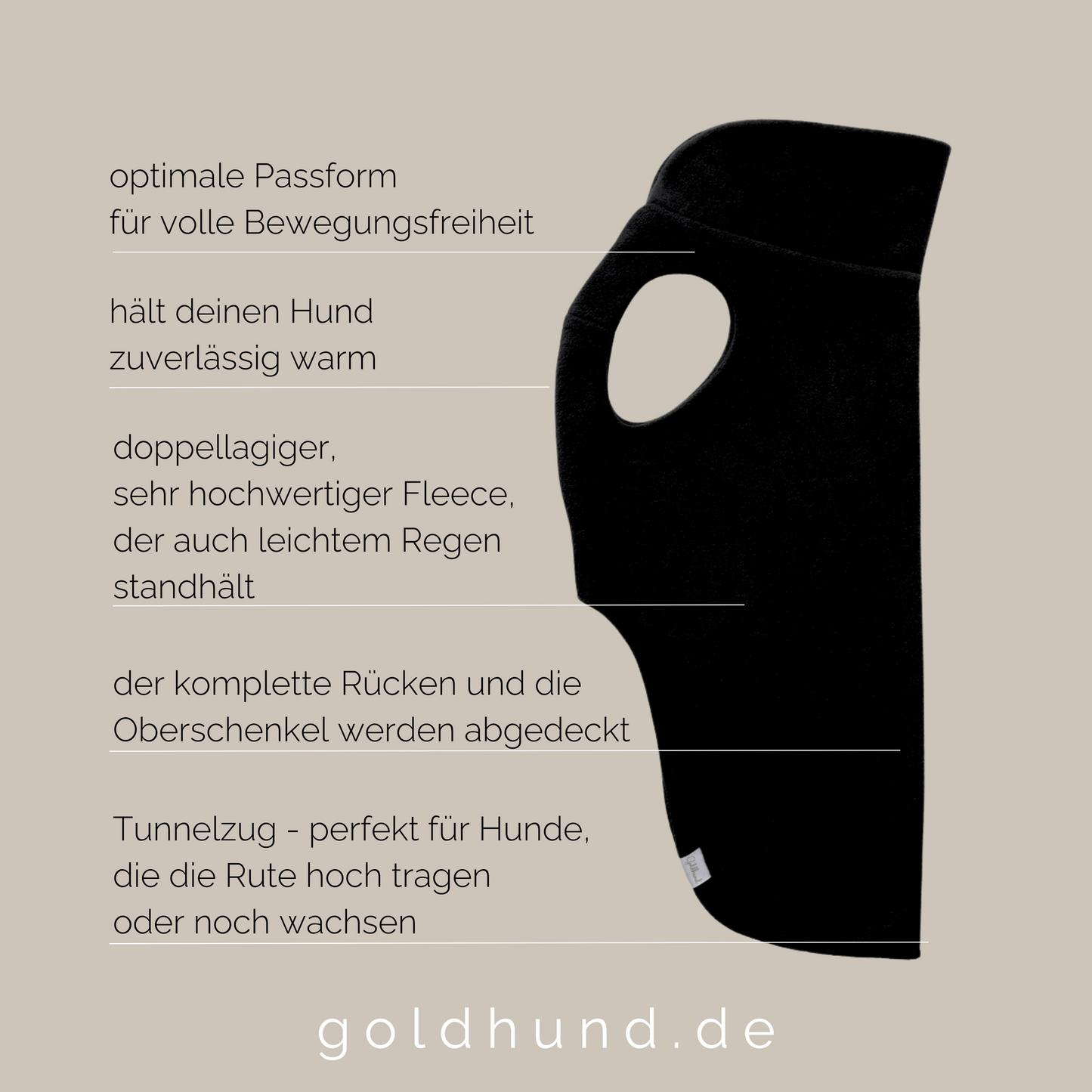 Hundepullover CosyShirt stay warm schwarz