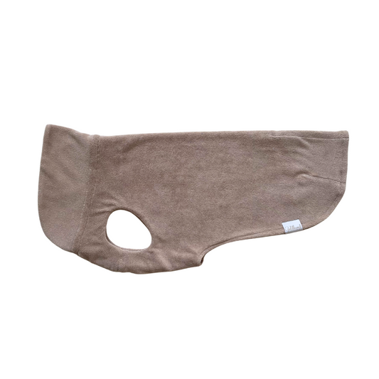 Hundebademantel CosyShirt dry mocha