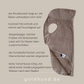 Hundebademantel CosyShirt dry mocha
