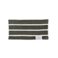 Hundeloop Frottee dry stripes moos