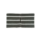 Hundeloop Frottee dry stripes moos