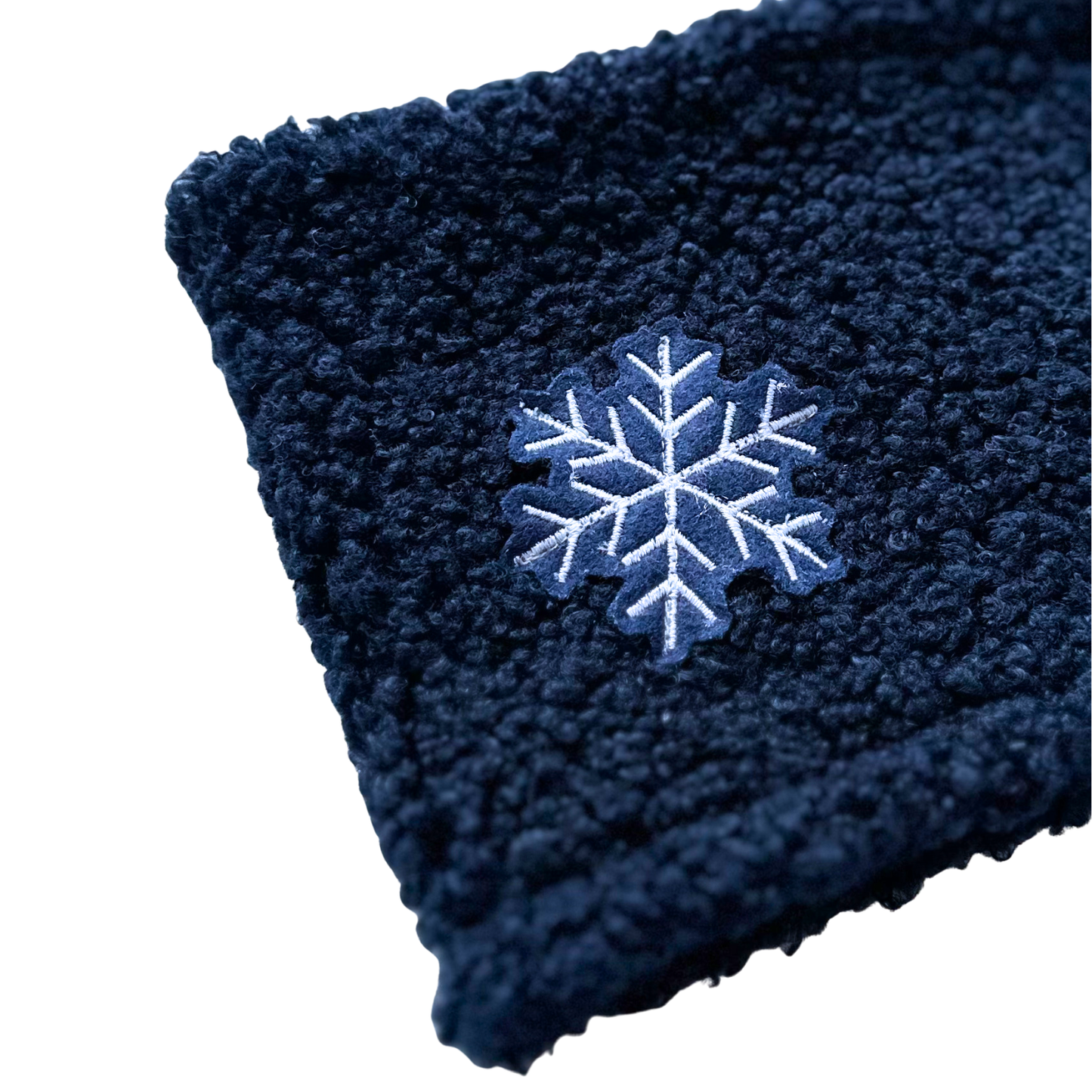 Hundeloop Teddy navy Schneeflocke