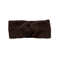 Stirnband Twist Teddy dunkelbraun